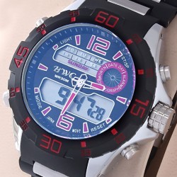 BWC B-1421 Duel Time System Watch
